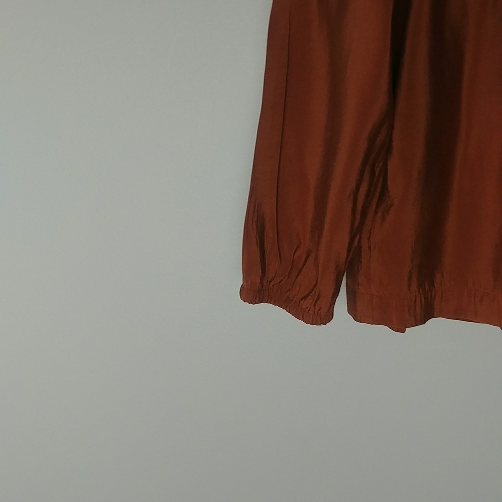 Express Pleated V-Neck Top - Picture 6 of 10